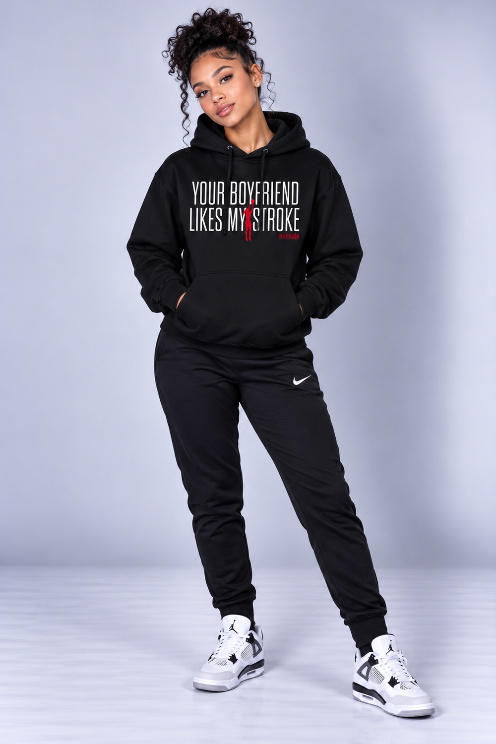 Your Boyfriend Likes My Stroke Hoodie